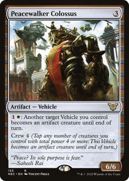 Peacewalker Colossus, Commander: Kamigawa: Neon Dynasty 155