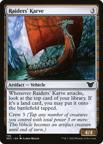 Raiders' Karve, Commander: Kamigawa: Neon Dynasty 156
