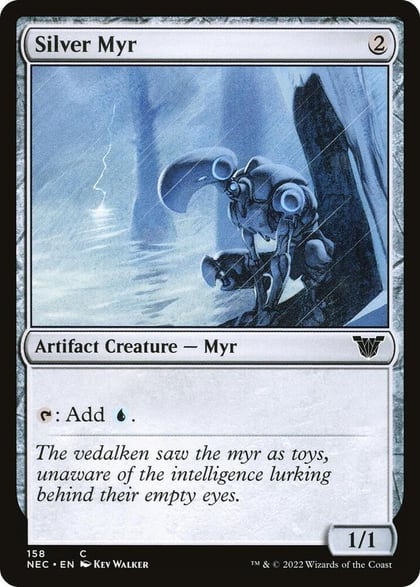 Silver Myr, Commander: Kamigawa: Neon Dynasty 158