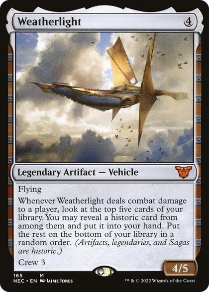 Weatherlight, Commander: Kamigawa: Neon Dynasty 165