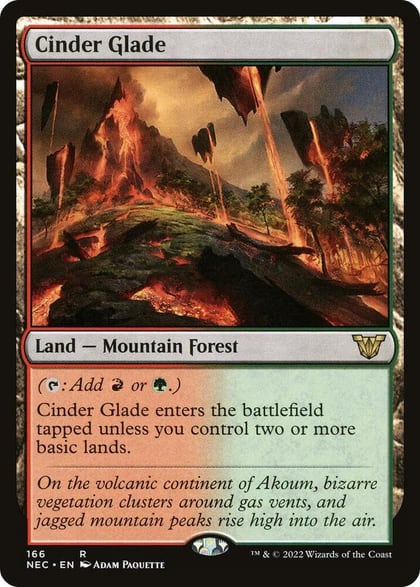 Cinder Glade, Commander: Kamigawa: Neon Dynasty 166