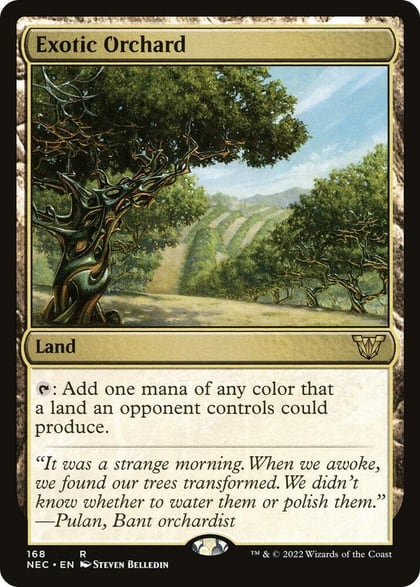 Exotic Orchard, Commander: Kamigawa: Neon Dynasty 168