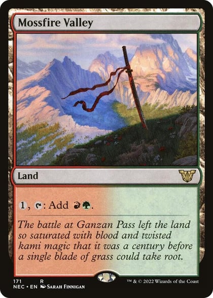 Mossfire Valley, Commander: Kamigawa: Neon Dynasty 171