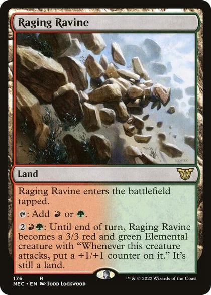 Raging Ravine, Commander: Kamigawa: Neon Dynasty 176