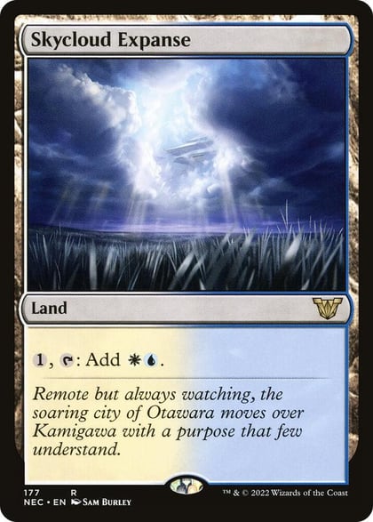 Skycloud Expanse, Commander: Kamigawa: Neon Dynasty 177
