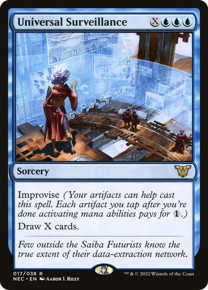 Universal Surveillance, Commander: Kamigawa: Neon Dynasty 17