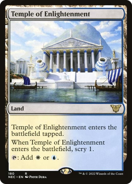 Temple of Enlightenment, Commander: Kamigawa: Neon Dynasty 180