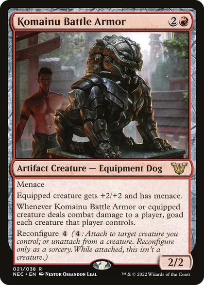 Komainu Battle Armor, Commander: Kamigawa: Neon Dynasty 21