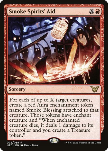 Smoke Spirits' Aid, Commander: Kamigawa: Neon Dynasty 22