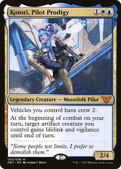 Kotori, Pilot Prodigy, Commander: Kamigawa: Neon Dynasty 2
