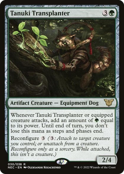 Tanuki Transplanter, Commander: Kamigawa: Neon Dynasty 30