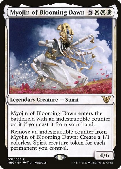 Myojin of Blooming Dawn, Commander: Kamigawa: Neon Dynasty 31
