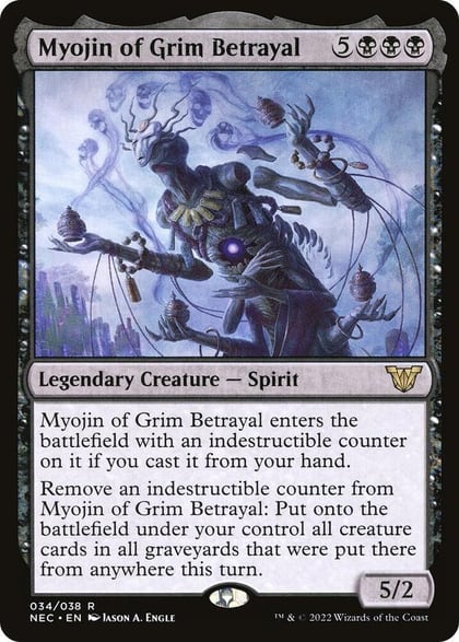 Myojin of Grim Betrayal, Commander: Kamigawa: Neon Dynasty 34