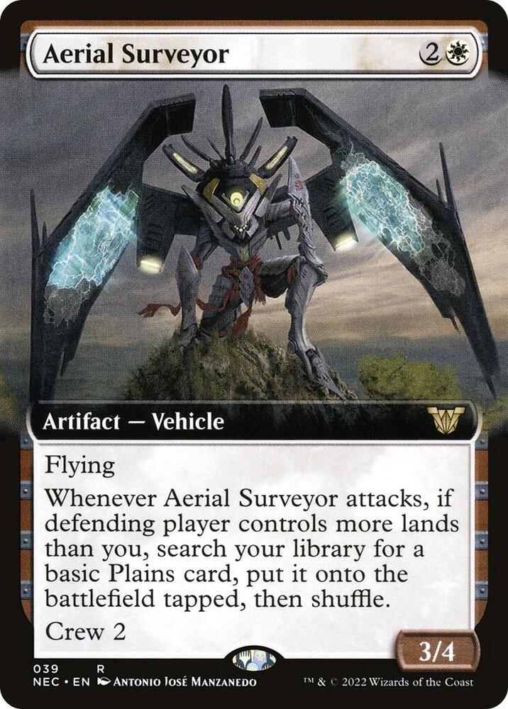 Aerial Surveyor (Extended Art), Commander: Kamigawa: Neon Dynasty 39