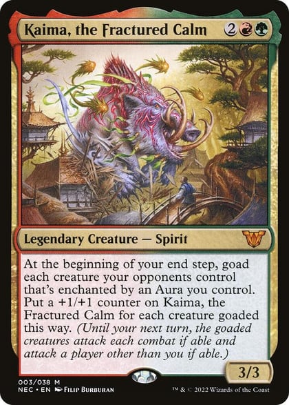 Kaima, the Fractured Calm, Commander: Kamigawa: Neon Dynasty 3