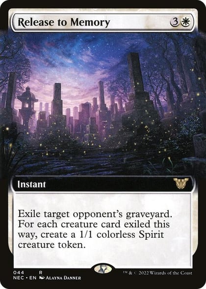 Release to Memory (Extended Art), Commander: Kamigawa: Neon Dynasty 44