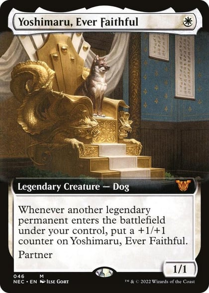 Yoshimaru, Ever Faithful (Extended Art), Commander: Kamigawa: Neon Dynasty 46
