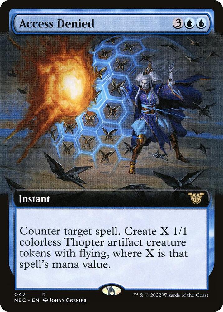 Access Denied (Extended Art), Commander: Kamigawa: Neon Dynasty 47
