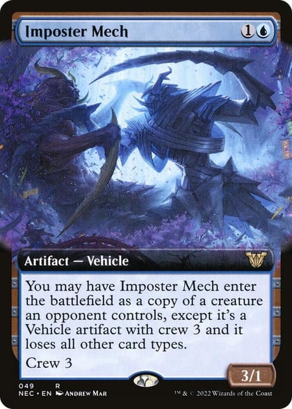 Imposter Mech (Extended Art), Commander: Kamigawa: Neon Dynasty 49