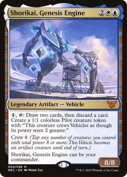 Shorikai, Genesis Engine, Commander: Kamigawa: Neon Dynasty 4