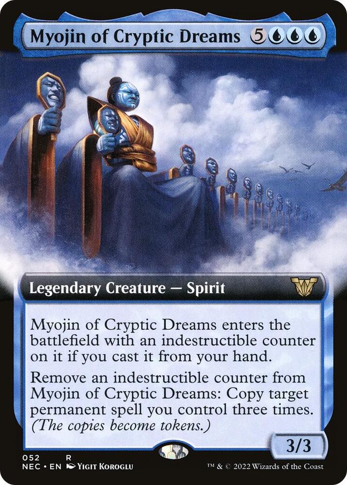 Myojin of Cryptic Dreams (Extended Art), Commander: Kamigawa: Neon Dynasty 52