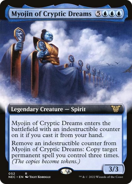 Myojin of Cryptic Dreams (Extended Art), Commander: Kamigawa: Neon Dynasty 52