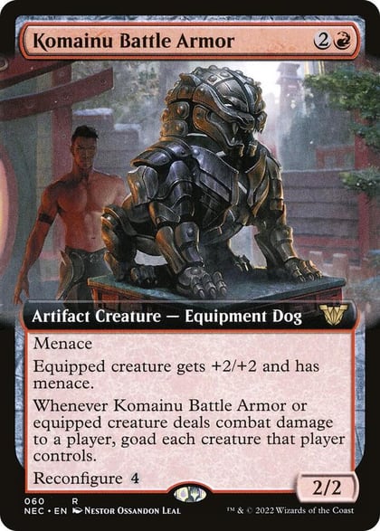 Komainu Battle Armor (Extended Art), Commander: Kamigawa: Neon Dynasty 60
