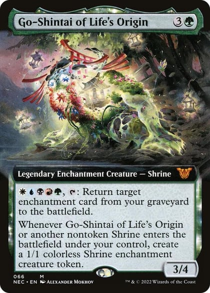 Go-Shintai of Life's Origin (Extended Art), Commander: Kamigawa: Neon Dynasty 66