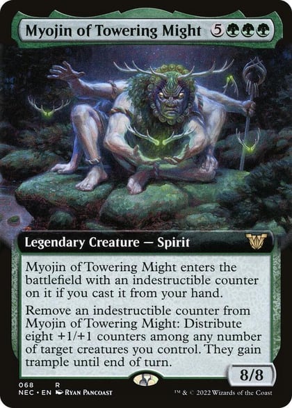 Myojin of Towering Might (Extended Art), Commander: Kamigawa: Neon Dynasty 68