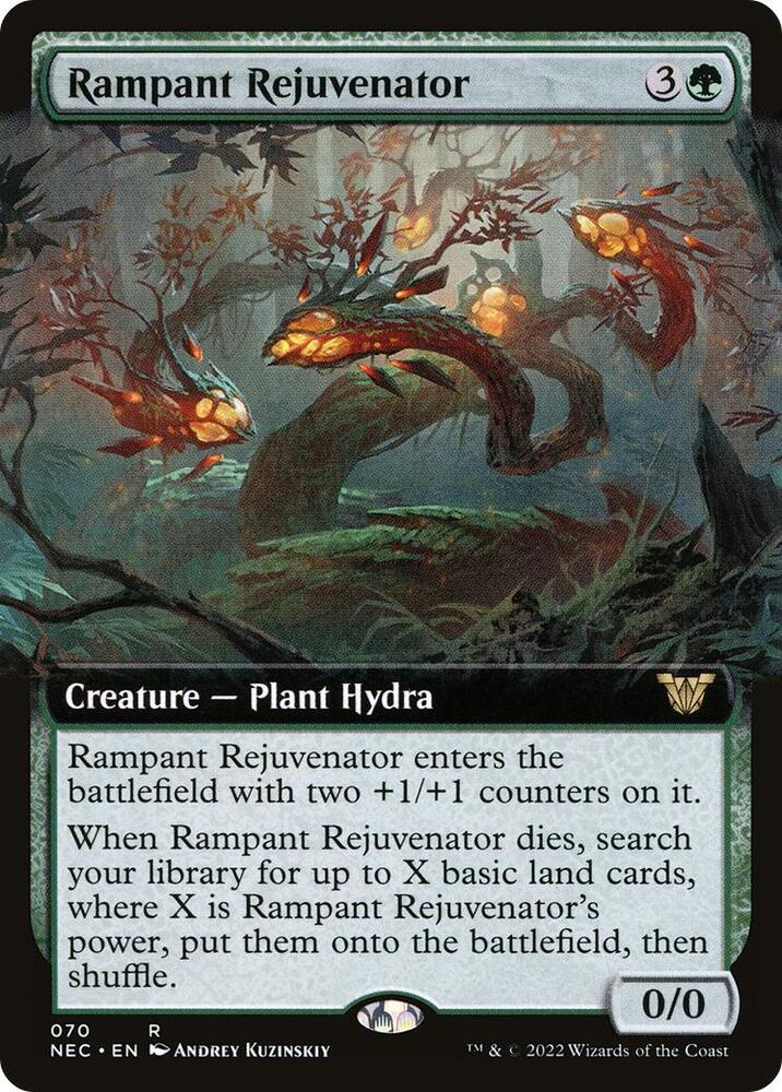Rampant Rejuvenator (Extended Art), Commander: Kamigawa: Neon Dynasty 70