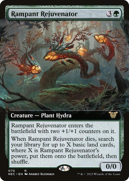 Rampant Rejuvenator (Extended Art), Commander: Kamigawa: Neon Dynasty 70