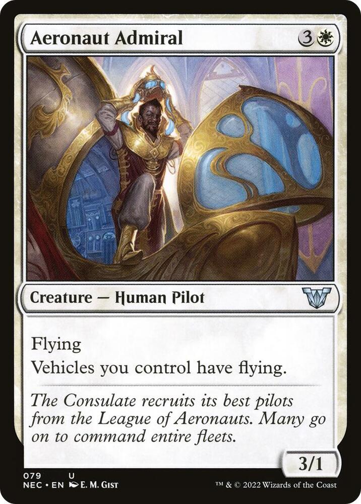 Aeronaut Admiral, Commander: Kamigawa: Neon Dynasty 79