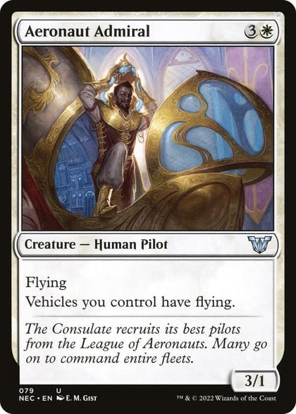 Aeronaut Admiral, Commander: Kamigawa: Neon Dynasty 79