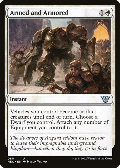 Armed and Armored, Commander: Kamigawa: Neon Dynasty 80