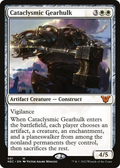 Cataclysmic Gearhulk, Commander: Kamigawa: Neon Dynasty 81