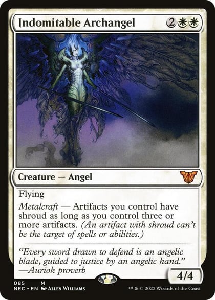 Indomitable Archangel, Commander: Kamigawa: Neon Dynasty 85