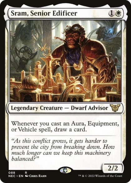 Sram, Senior Edificer, Commander: Kamigawa: Neon Dynasty 88