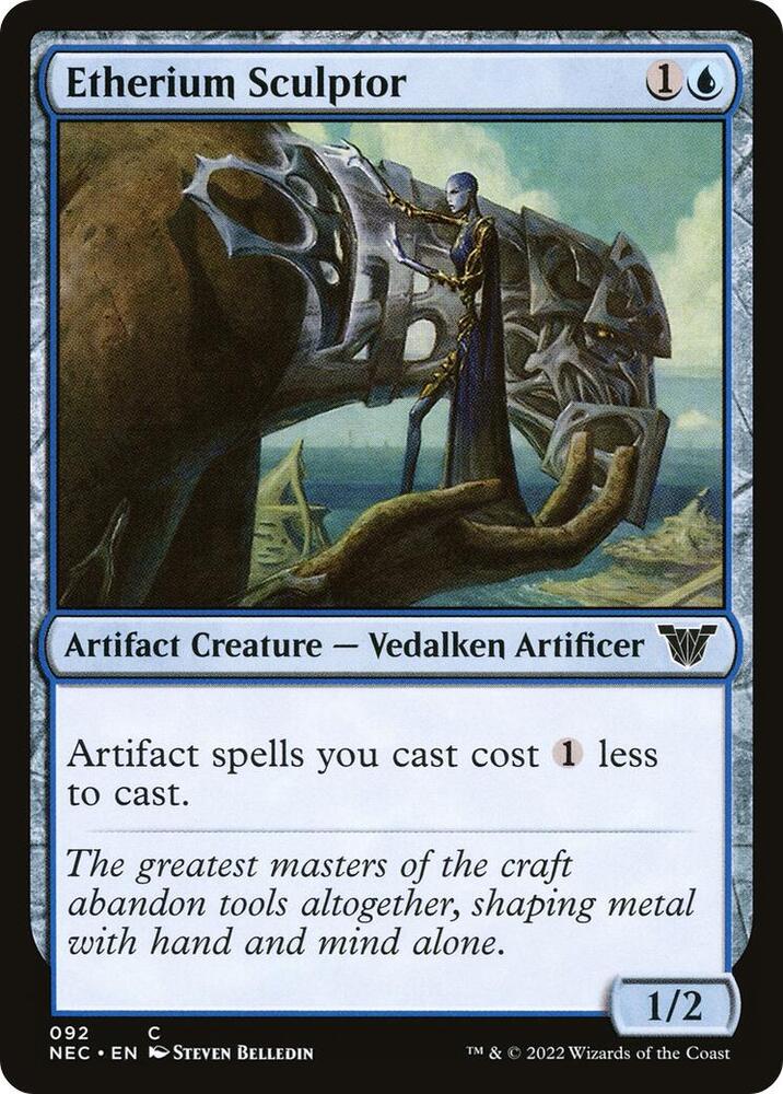 Etherium Sculptor, Commander: Kamigawa: Neon Dynasty 92