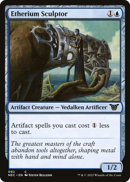 Etherium Sculptor, Commander: Kamigawa: Neon Dynasty 92