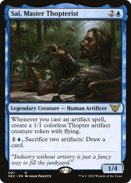 Sai, Master Thopterist, Commander: Kamigawa: Neon Dynasty 97