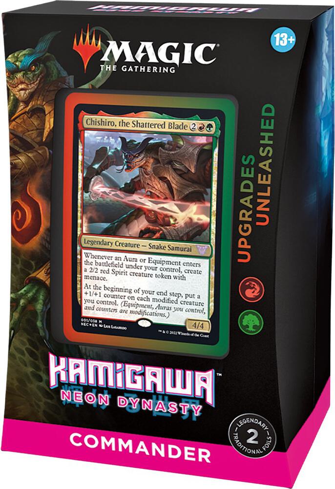 Kamigawa: Neon Dynasty Commander Deck - Upgrades Unleashed, Commander: Kamigawa: Neon Dynasty P262520