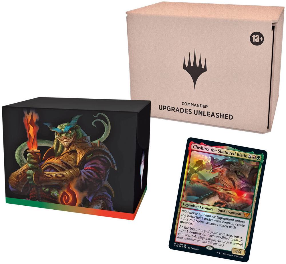 Kamigawa: Neon Dynasty Commander Deck - Upgrades Unleashed (Minimal Packaging), Commander: Kamigawa: Neon Dynasty P450313