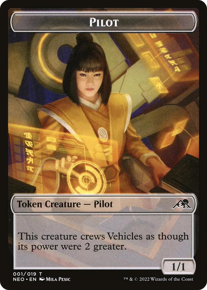Pilot Token, Kamigawa: Neon Dynasty 1