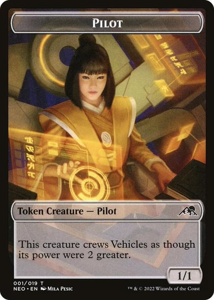 Pilot Token, Kamigawa: Neon Dynasty 1
