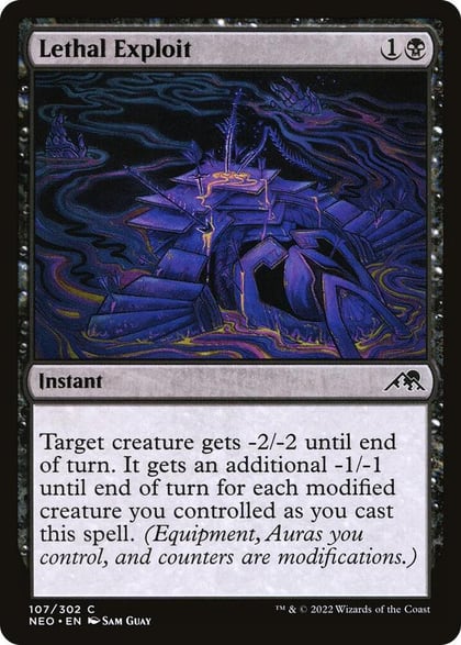 Lethal Exploit, Kamigawa: Neon Dynasty 107