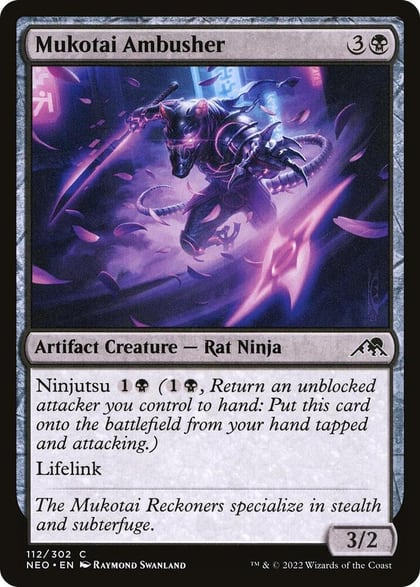 Mukotai Ambusher, Kamigawa: Neon Dynasty 112