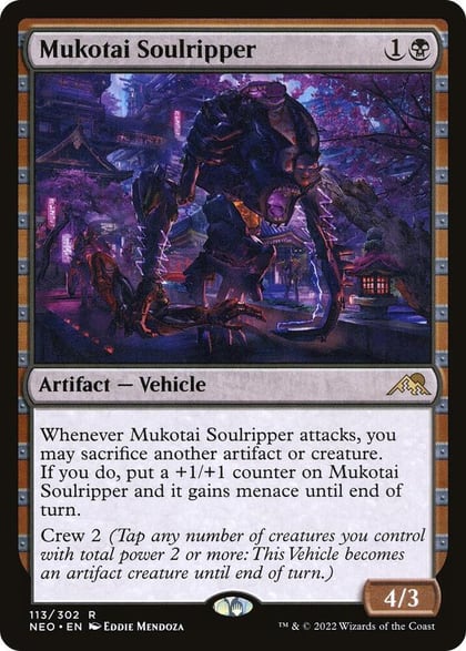 Mukotai Soulripper, Kamigawa: Neon Dynasty 113
