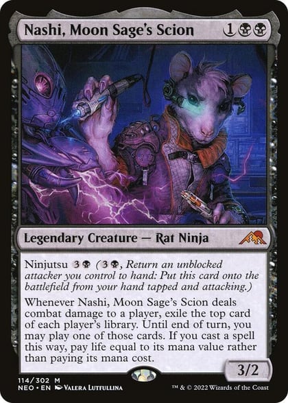 Nashi, Moon Sage's Scion, Kamigawa: Neon Dynasty 114