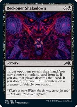 Reckoner Shakedown, Kamigawa: Neon Dynasty 119