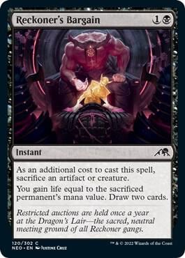Reckoner's Bargain, Kamigawa: Neon Dynasty 120